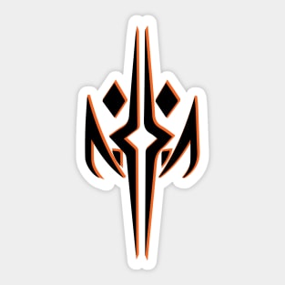 emblem ahsoka - tattoo of ahsoka Sticker